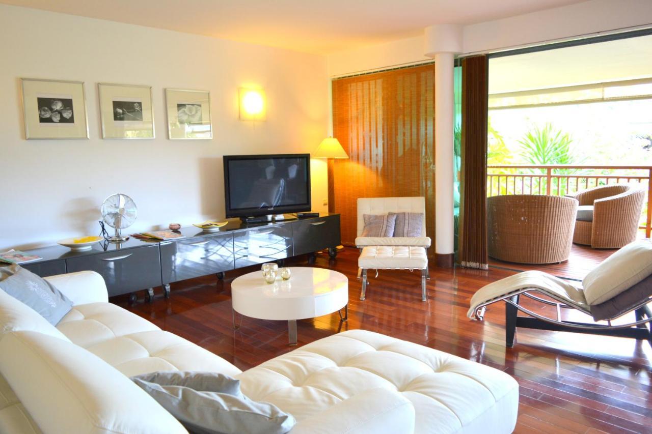 Sunset Beach Carlton- Tahiti - Beachfront Luxury Residence & Pool - 4 Pers 푸나우이아 외부 사진
